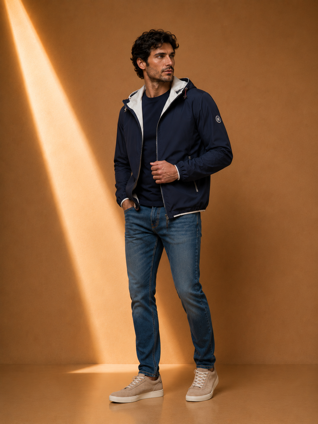 chaqueta reversible Williot