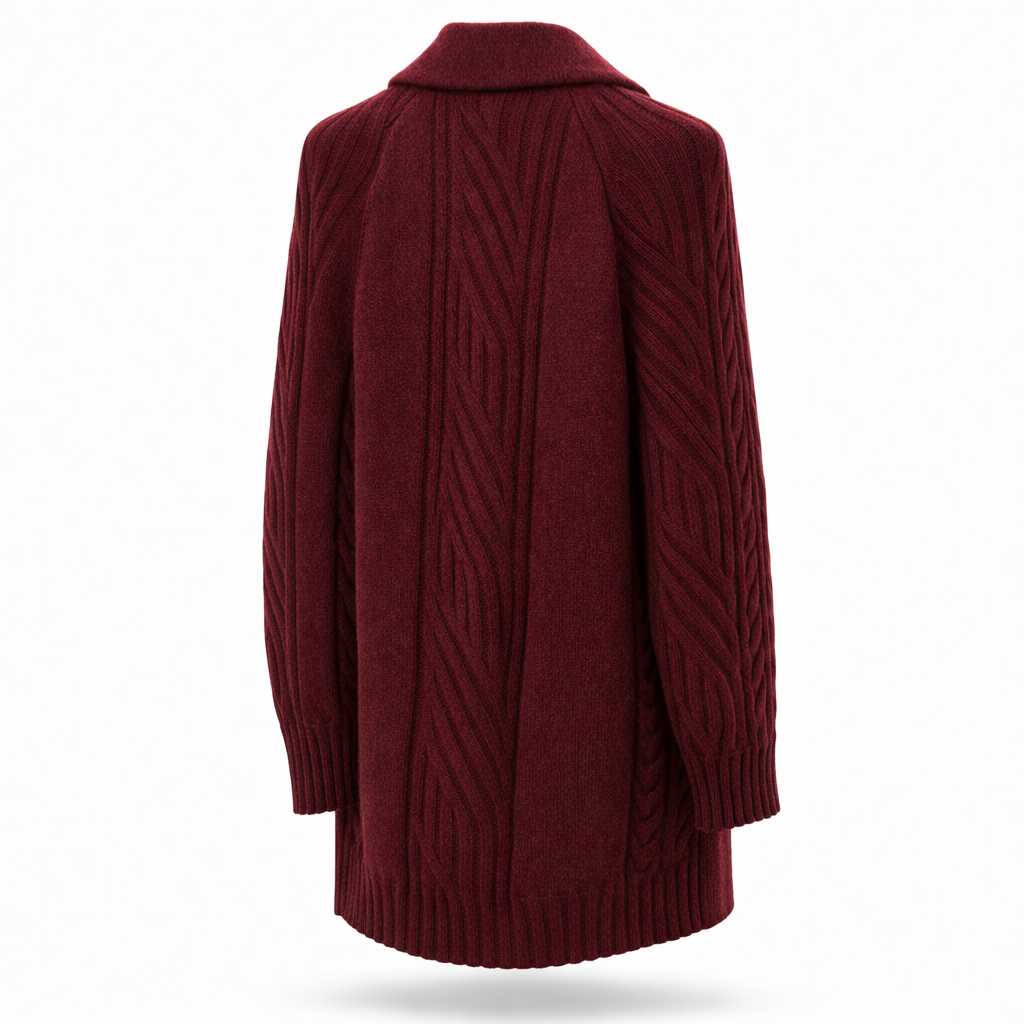 Abrigo de paño Scripta