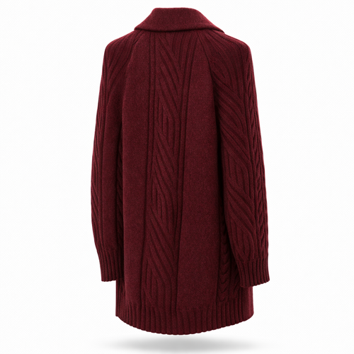 Abrigo de paño Scripta